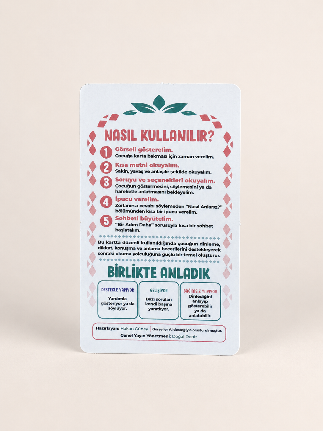 Dinle–Anla Kartları 4–6 Yaş ürün görseli 3